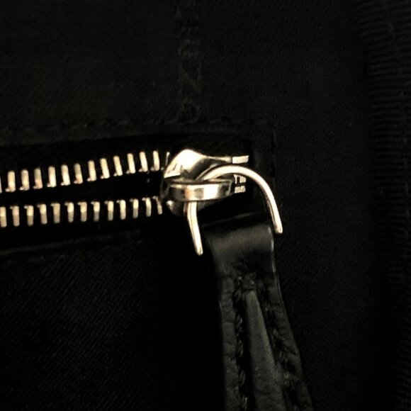 FENDI 8BZ036 By the Way Bijoux Backpack Leather Black/SilverHardware - Picture 10 of 12